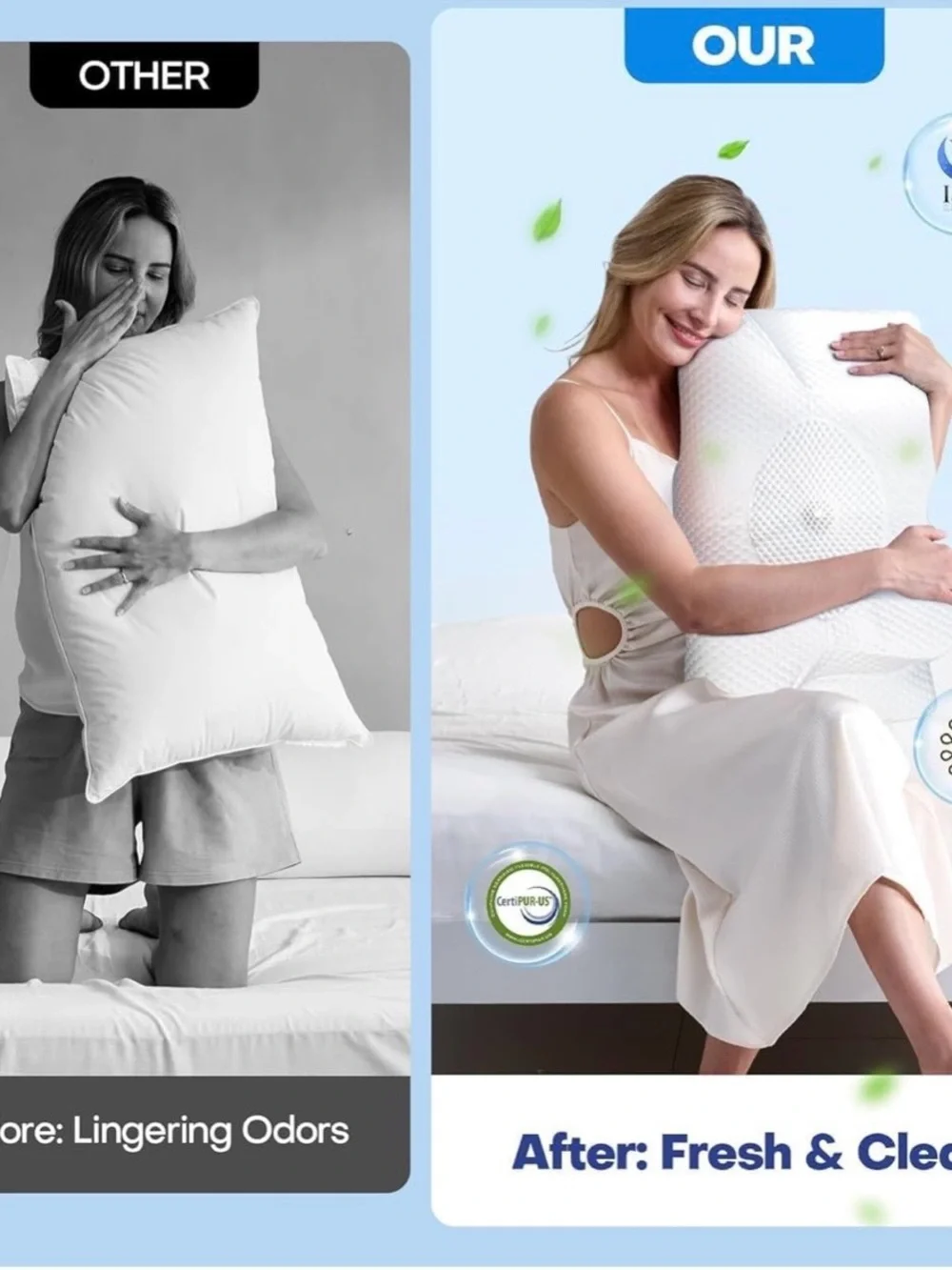 Emircey Clinical-Level Relief Cervical Neck Pillow Standard